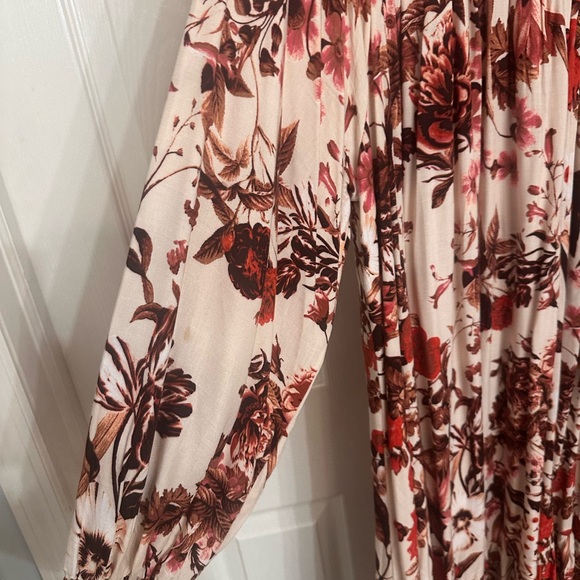 H&M Multicolored Smocked Maxi Dress - Picture 3 of 4